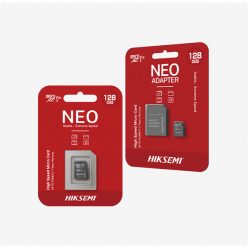   Hikvision HIKSEMI MicroSD kártya - NEO 128GB microSDXC™, Class 10 and UHS-I, 3D NAND (adapter nélkül)