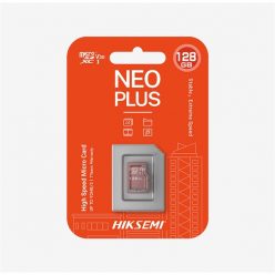   Hikvision HIKSEMI MicroSD kártya - NEO PLUS 128GB microSDXC™, Class 10 and UHS-I, TLC (adapter nélkül)