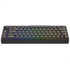 AVAX GM01 PRO 65% RGB tri-mode mechanikus billentyűzet Gateron barna switch