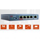 Hikvision Switch PoE - DS-3E0105P-E (4 port 100Mbps, 58W, 1 uplink port, L2)