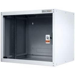   Legrand Rackszekrény - 19" fali kivitel (20U, 982x600x450, szürke,egyrekeszes, üvegajtós, készre szerelt, max.65 kg)