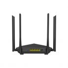 Tenda Router WiFi AC1200 - AC10 (300Mbps 2,4GHz + 867Mbps 5GHz; 4port 1Gbps, MU-MIMO; 4x6dBi)