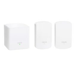   Tenda Mesh WiFi AC1200 - Nova MW5 (3pack; 300Mbps 2,4GHz + 867Mbps 5GHz; 2port 1Gbps; 1port 100Mbps secondary)