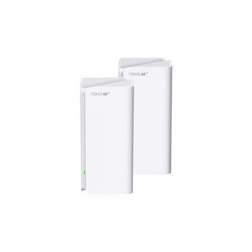 Tenda Mesh WiFi AX5700 - MX21 PRO (2pack; 574Mbps 2,4GHz + 2402Mbps 5GHz + 2402Mbps 6GHz; 3port 1Gbps)