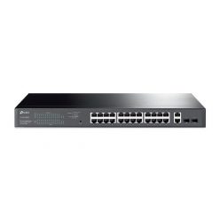   TP-Link Switch Easy Smart PoE - TL-SG1428PE JetStream™ (26 port 1Gbps; 24x af/at PoE+ port; 2x SFP port; 250W)