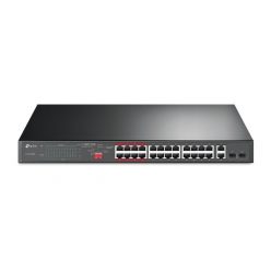   TP-Link Switch  PoE - TL-SL1226P (24port 100Mbps;  24 af PoE port; 2x Combo SFP; 250W, 250m extended mode)