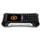 HAMMER Patriot 2,4" Dual SIM csepp-, por- és ütésálló mobiltelefon - fekete/ezüst - Bontott termék