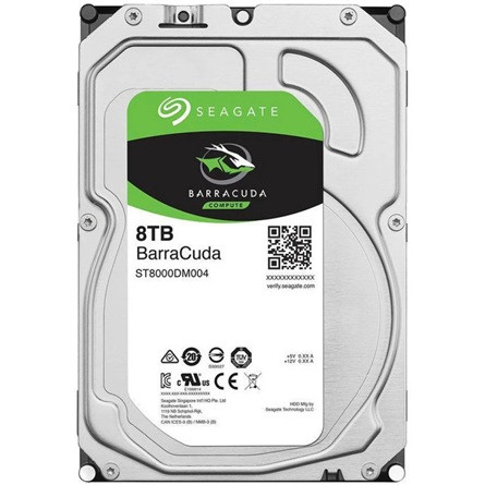 Seagate BarraCuda 8TB 256MB SATA3 3,5" HDD