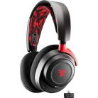 Steelseries Arctis Nova 7 Faze Clan Edition gaming fejhallgató headset fekete-piros