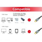 Equip Kábel - 128357 (USB-C 3.2 Gen1 to USB-C, apa/apa, fekete, 2m)