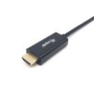 Equip Kábel - 133412 (USB-C to HDMI, apa/apa, 4K/30Hz, műanyag burkolat, 2m)