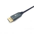 Equip Kábel - 133423 (USB-C to DisplayPort, apa/apa, 8K/60Hz, aluminium burkolat, 3m)