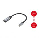 Equip Átalakító - 133492 (USB-C to HDMI2.1, 8K/60Hz, szürke)