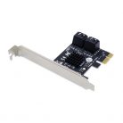 Conceptronic Bővítőkártya - EMRICK02G (PCIe x1 to 4x SATA III)