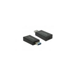   Delock Átalakító - 65689 (USB-A 3.1 -> USB Type-C, Max.: 10Gbps, fekete)