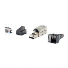 Equip csatlakozó - 121171 (RJ45, Cat6A, FTP, tool-free) 5db/csomag