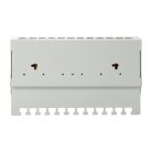 Equip Asztali patch panel - 227362 (12 port, Cat6, árnyékolt, szürke)