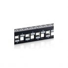 Equip Keystone Patch Panel - 769324 (24 port, Cat6A, 1U, árnyékolt, fekete)