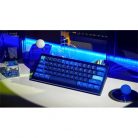 Keychron Q4 Swappable RGB Backlight Knob ISO USB gaming billentyűzet barebone kék