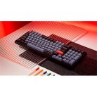 Keychron K4 Pro RGB Bluetooth / USB angol gaming Hot-swap Gateron G Pro Red mechanikus billentyűzet