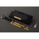 Akko 5075S Black&Gold  USB angol gaming CS Crystal mechanikus billentyűzet