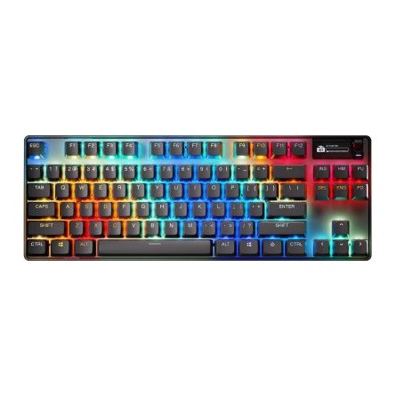 Steelseries Apex Pro TKL WL Gen 3 Bluetooth / vezeték nélküli / USB angol gaming OmniPoint 3.0 mechanikus billentyűzet