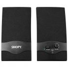 Snopy Hangszóró 2.0 - SN-84  (2W RMS; hangerőszabályzó; 3,5mm jack; USB)