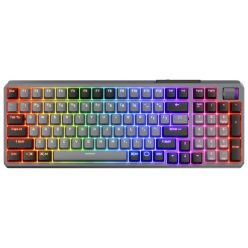   Cooler Master MK-770 billentyűzet - MK-770-GKKR1-US - fekete - US /piros/