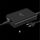 Advance Notebook töltő - Universal Charger for ASUS Laptops (90W, 4 csatlakozó, automata feszültség érzékelés, fekete)