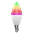 Woox Smart Home LED Izzó - R9075 (E14, RGB+CCT, 30.000h, 5Watt, 470LM, 2700-6500K)