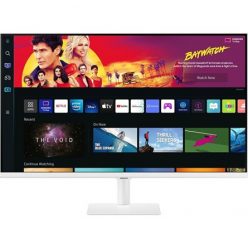   Samsung M70B S32BM701UP 32" VA LED smart monitor fehér (Sérült csomagolás!)