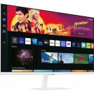 Samsung M70B S32BM701UP 32" VA LED smart monitor fehér (Sérült csomagolás!)