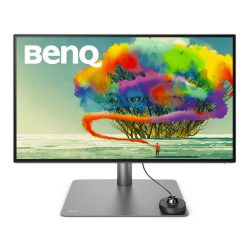   BenQ Monitor 27" - PD2725U (IPS, 16:9, 3840x2160, 5ms, 400cd/m2, 2xHDMI, DP, TH3, USB, Speaker, Pivot, mag.áll., VESA)