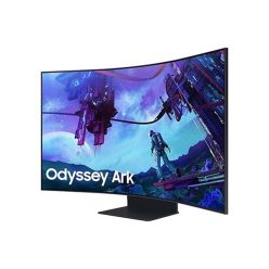   Samsung Monitor 55" - S55CG970NU (VA, 3840x2160, 16:9, UHD, 165HZ, 600cd/m2, 1ms, Pivot, Smart, Ívelt)