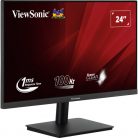 ViewSonic Monitor 23,8" - VA2406-H (VA, 16:9, 1920x1080, 4ms, 250cd/m2, D-sub, HDMI, VESA)