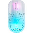 Xtrfy MZ1W RGB optikai USB / vezeték nélküli gaming egér fehér