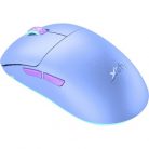 Xtrfy M8 optikai USB / vezeték nélküli gaming egér frosty purple