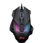 gWings GW9X5M optikai USB gaming egér fekete