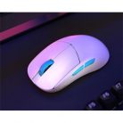 LAMZU Atlantis mini PRO optikai USB / vezeték nélküli gaming egér fehér