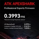 ATK Blazing Sky F1 Extreme optikai USB / vezeték nélküli gaming egér fehér