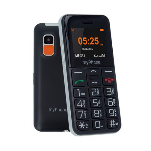 myPhone HALO Easy 1,7" mobiltelefon - fekete - Dobozsérült, karcos termék