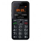 myPhone HALO Easy 1,7" mobiltelefon - fekete - Dobozsérült, karcos termék