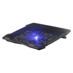   Bluestork Notebook Hűtőpad 15,6"-ig - NB-COOLER-FIRST (LED, USB-A)