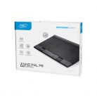 DeepCool Notebook Hűtőpad 17"-ig - WIND PAL FS (21,5-26,5dB; max. 195,38 m3/h; 2x14cm, 2xUSB2.0)