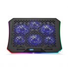 Spirit of Gamer Notebook Hűtőpad 17"-ig - AIRBLADE 1200 RGB (18dB; max. 79 m3/h; 3x11cm+3x70cm, RGB LED, 2xUSB2.0)