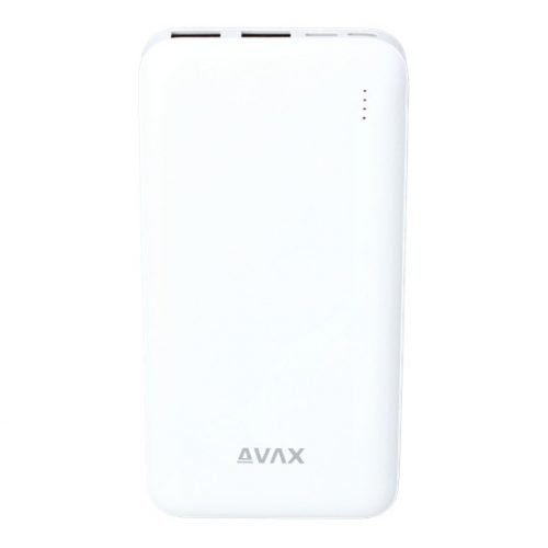 AVAX PB104W LIGHTY Type-C Powerbank 10.000mAh, fehér