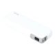 AVAX PB106W LEISURE PD/Type-C 30W+QC 18W gyorstöltő Powerbank 15.000mAh, fehér