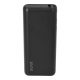 AVAX PB202B VITALITY PD/Type C 65W+QC 18W gyorstöltő Powerbank 20.000mAh, fekete