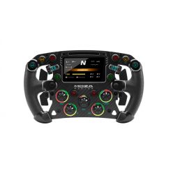   Moza Racing kiegészítő - MOZA FSR Kormánykerék (Dual Clutch, RGB, 4,3 inch kijelző, 280mm)