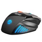 Everest Egér Gamer és egér pad - SGM-X7 PRO (7200DPI, 7 gomb, harisnyázott kábel, fekete)